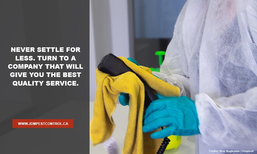 Never settle for less. Turn to a company that will give you the best quality service.